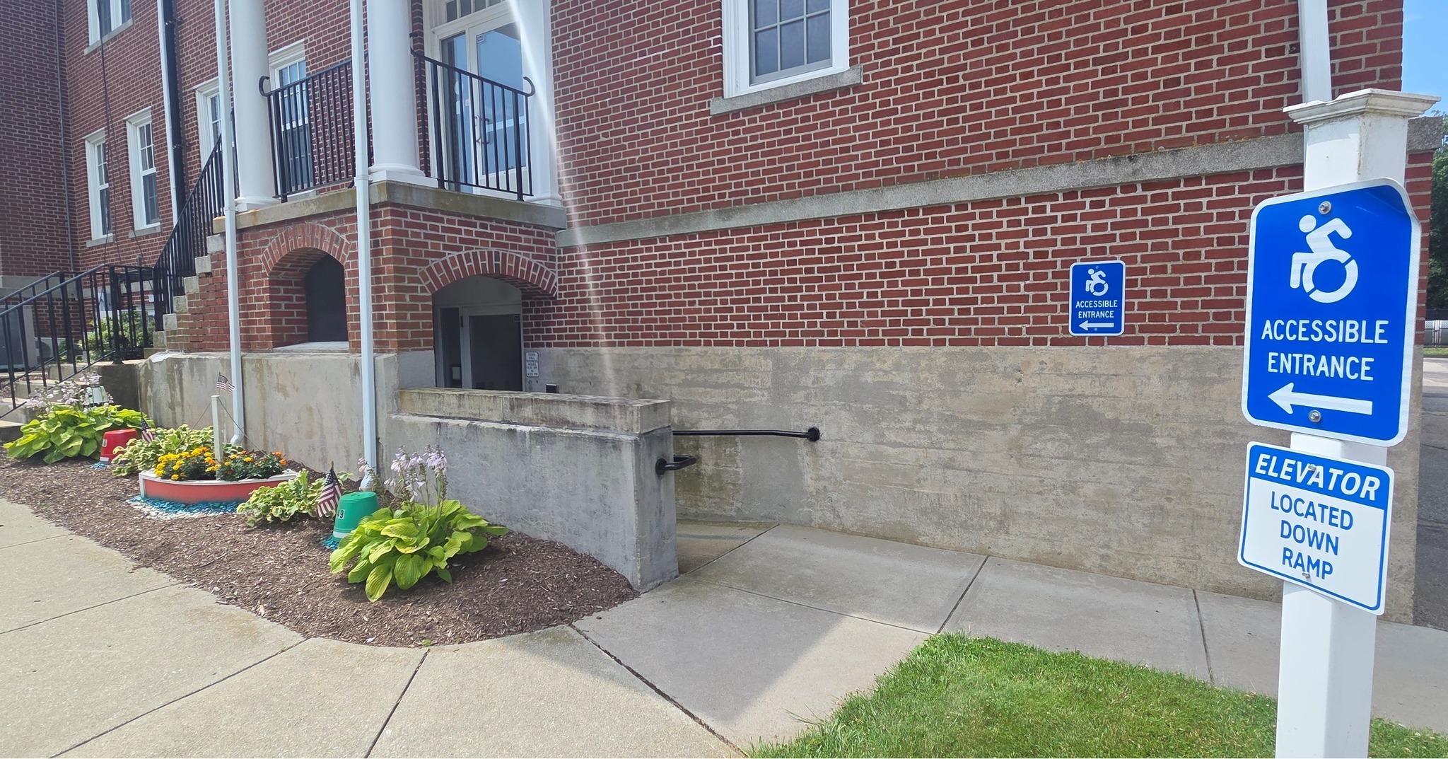 Town - DISABILITY PRIDE MONTH Access Starts at the Door: Town buildings ...