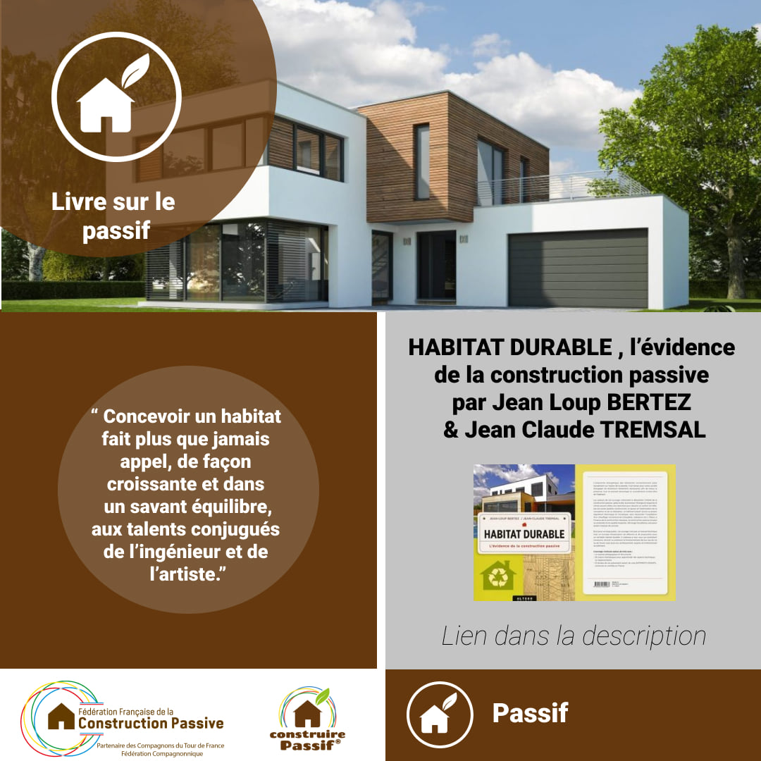 Fedepassif Habitat Durable Cet Ouvrage Ecrit Par Jean Loup Bertez Et Jean Claude Tremsal S Attache A Offrir Explications Reflexions Et Propositions Concernant La Construction Passive Pour Faire De L Habitat De