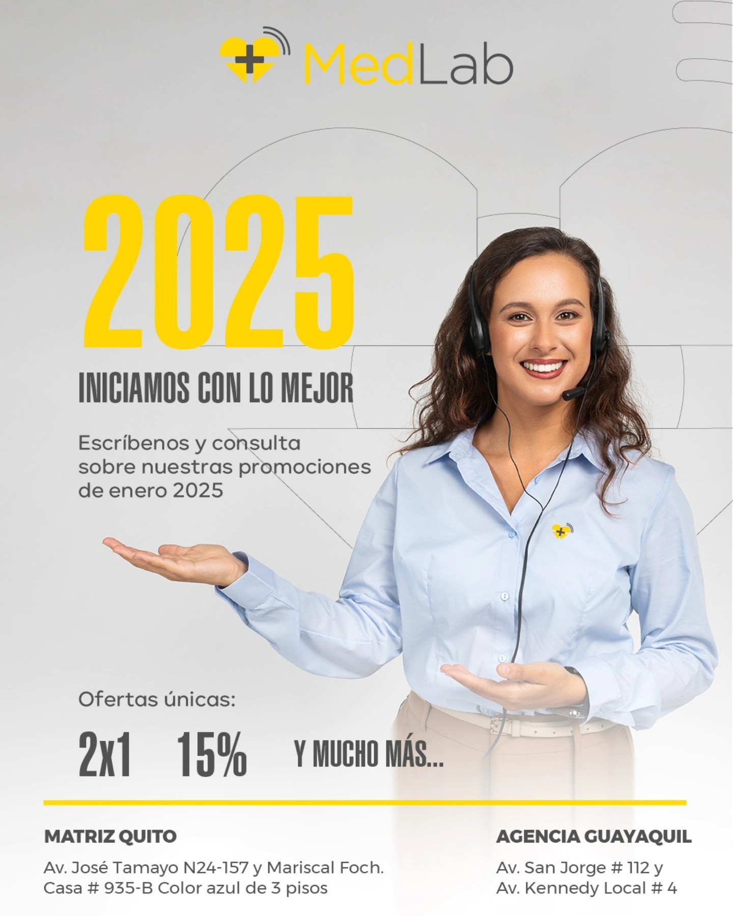 Med - Enero 2025, tenemos promociones de locura! 2x1 / Descuentos 15 ...