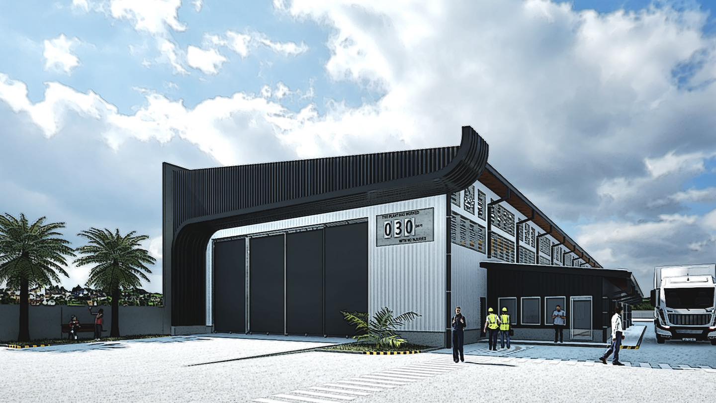PSCDC - Building soon! The design of this modern warehouse facility in ...