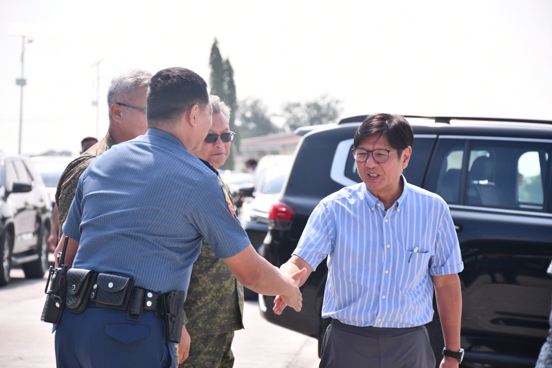 Police - His Excellency Ferdinand R. Marcos Jr, President of the ...