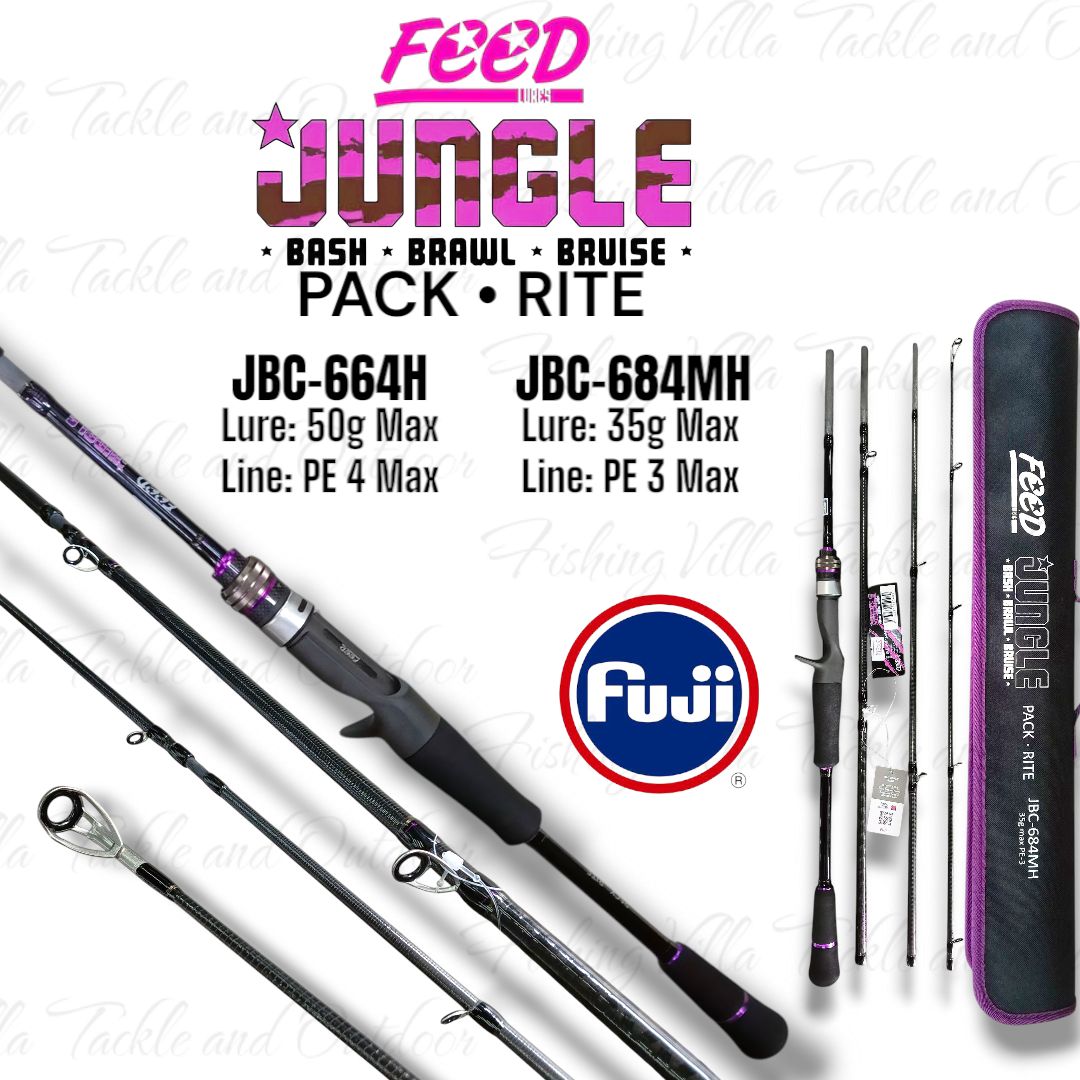 baitcast travel rod Rucksack Spin Fishing 5' 6