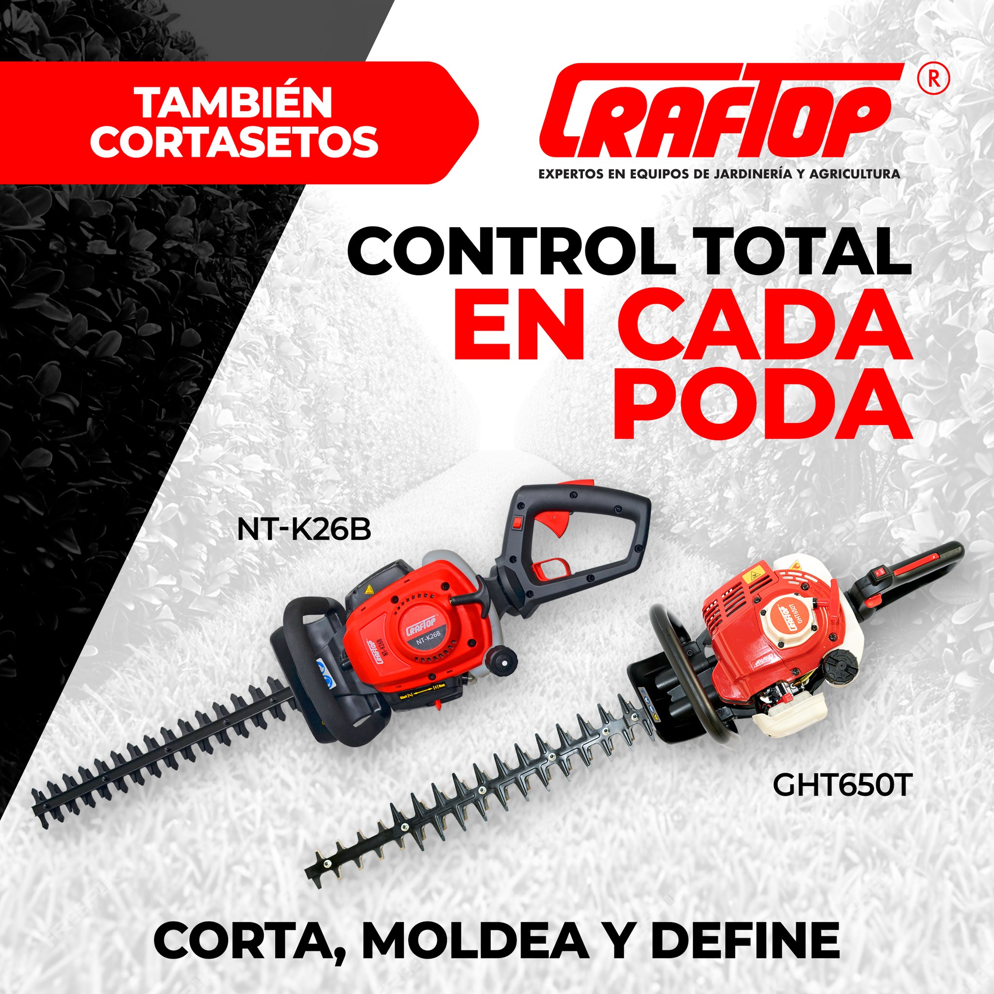 Craftop - 🌳 ¡Define, corta y moldea con precisión! 🌳 Los cortasetos ...