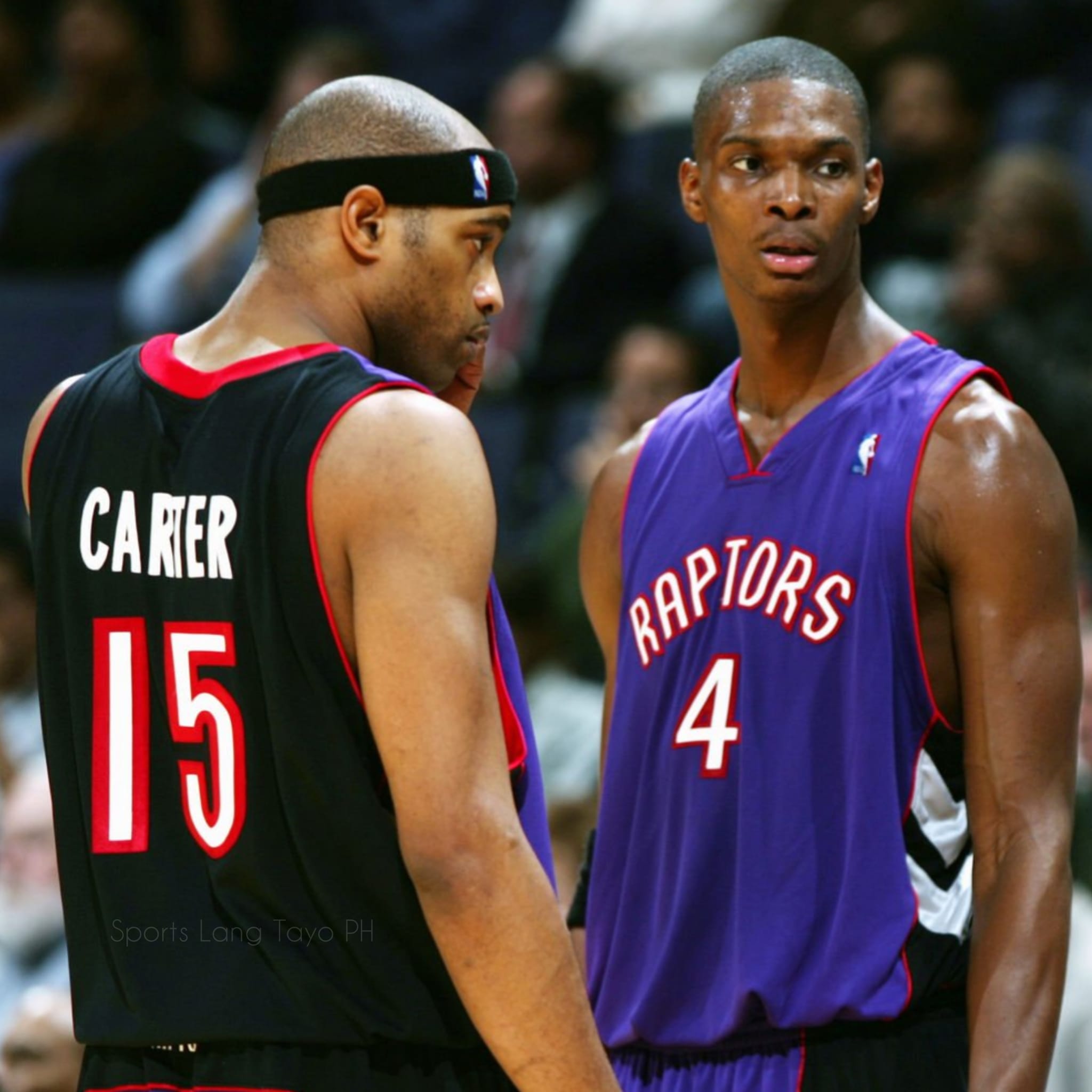 Chris Bosh Vince Carter ロゴパッチ ラプターズ