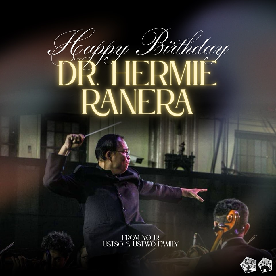 UST - Happy birthday to the Greatest Of All Time (GOAT) conductor, Dr ...
