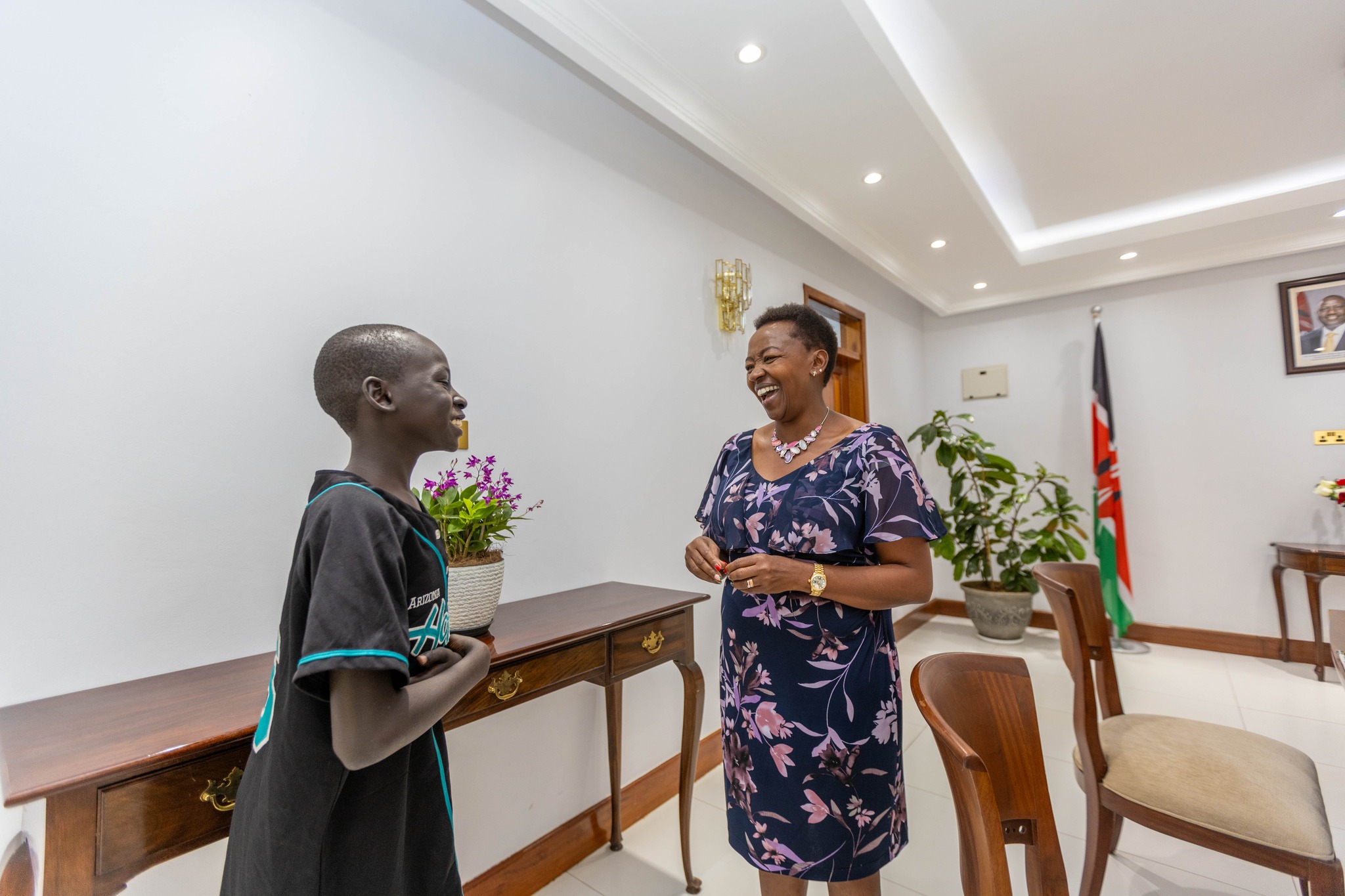 Young people need opportunities to... - Mama Rachel Ruto