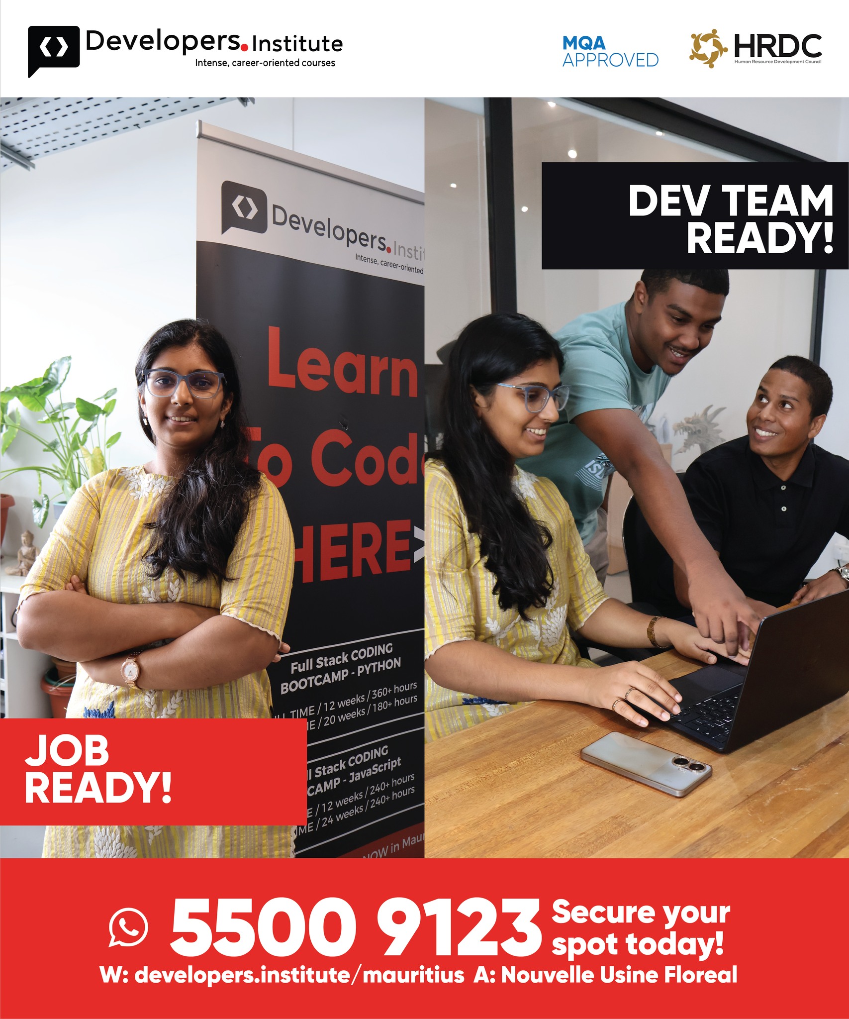 👉 Most grads know theory.... - Developers.Institute.Mauritius | Facebook