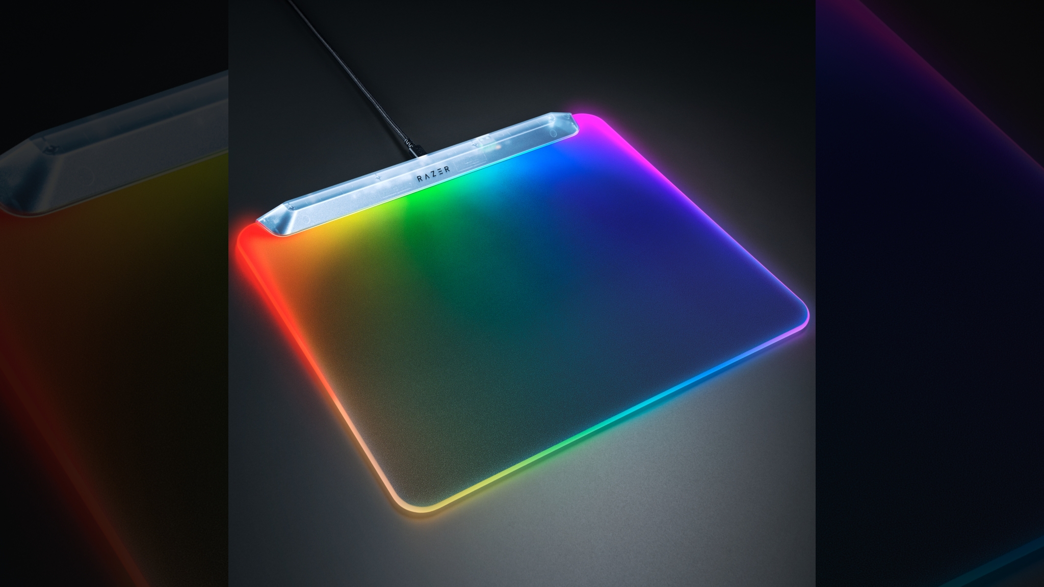 Razer - RAZER FIREFLY V2 PRO PHANTOM WHITE EDITION – Lót chuột chơi ...