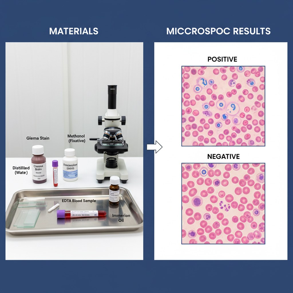 Malaria Stain Detection, Choose the Correct Lab Stain Test your basics Drop your answer below Save this for revision MedicalLaboratoryScientist MLS Parasitology Malaria LabQuiz Microscopy LabMCQ fblifestyle