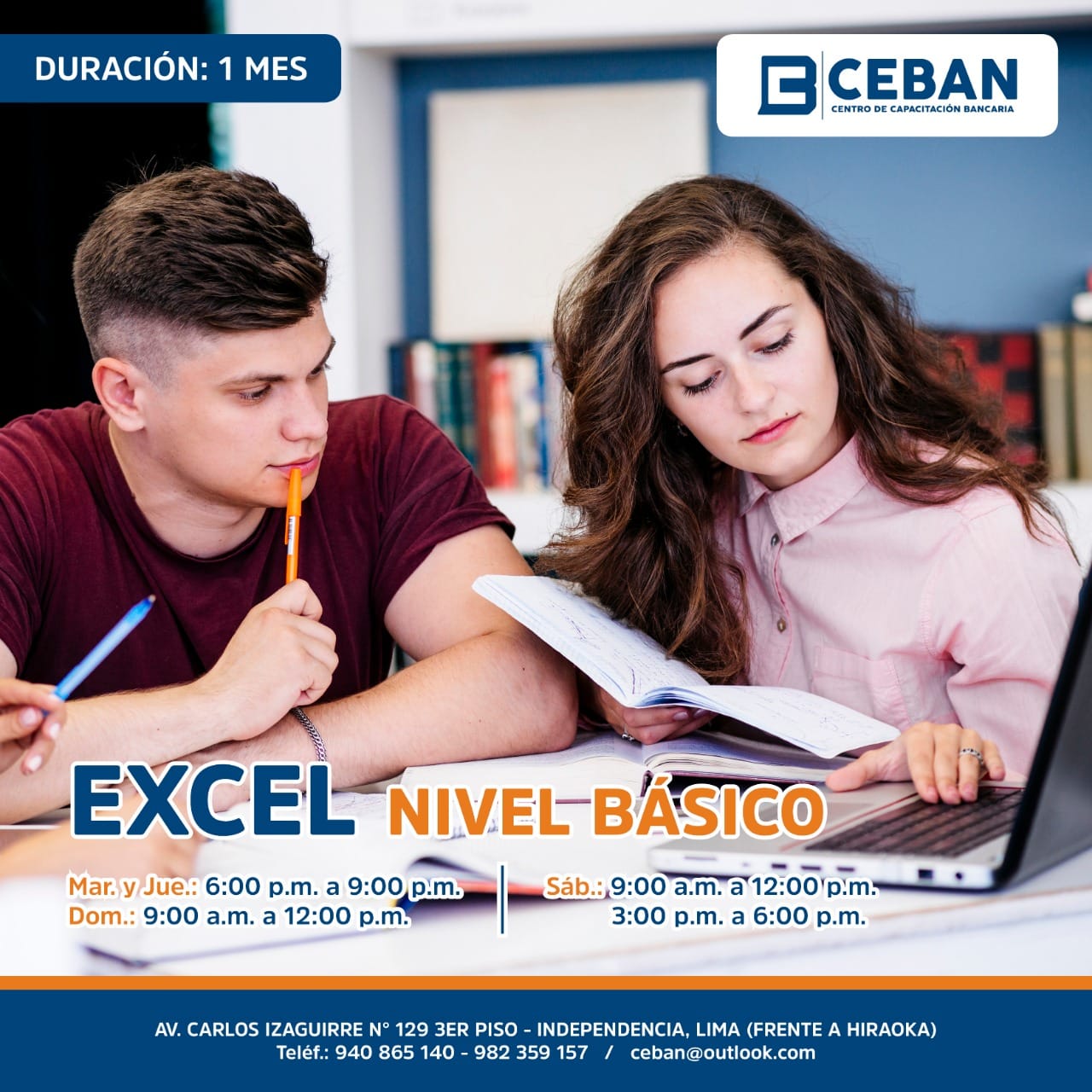 CEBAN - Aprende Excel 📈📈📊📊rápidamente, utilizamos un... | Facebook