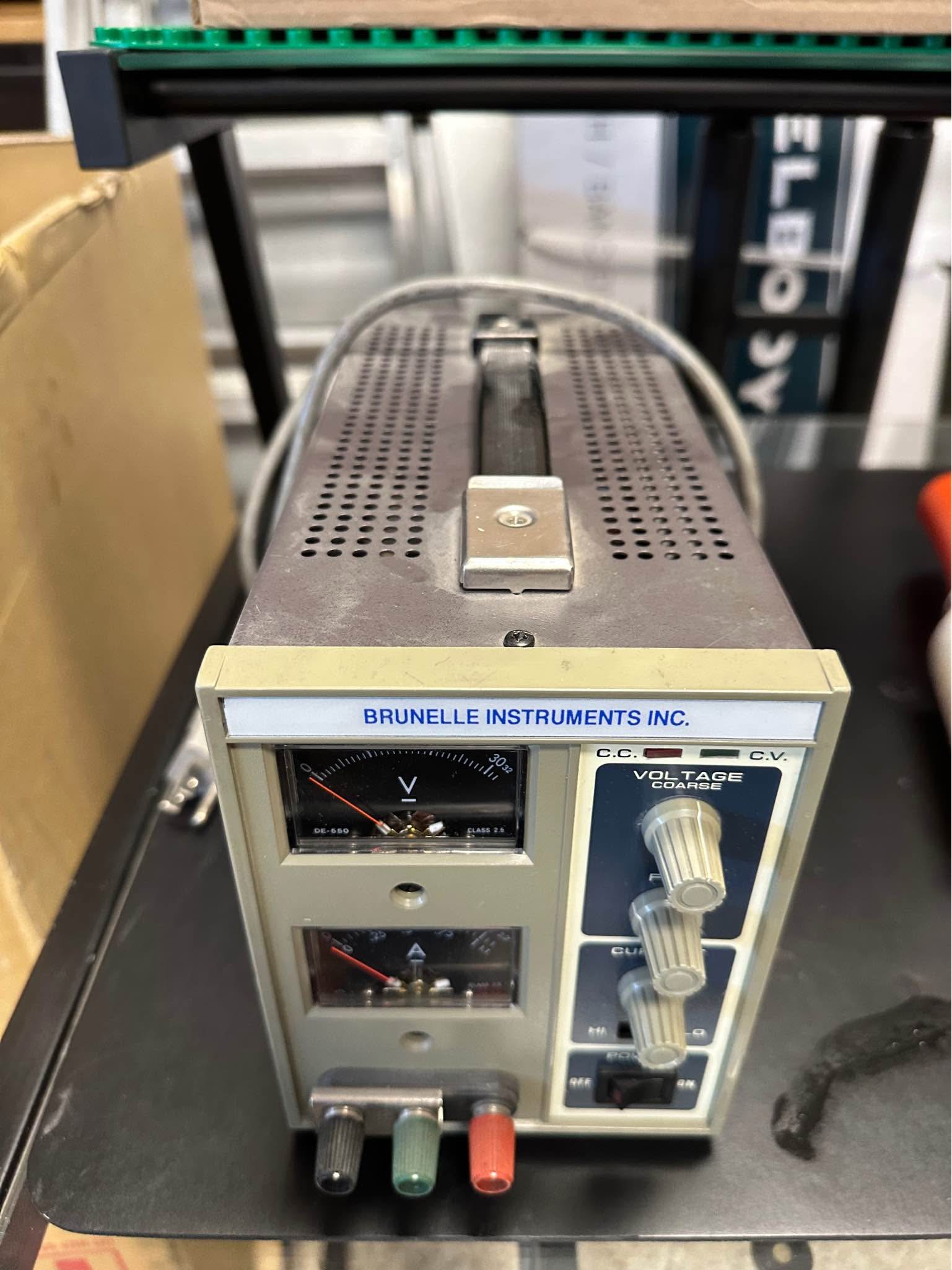 Brunelle Instruments DC Adjustable Power Supply electronics repair ...