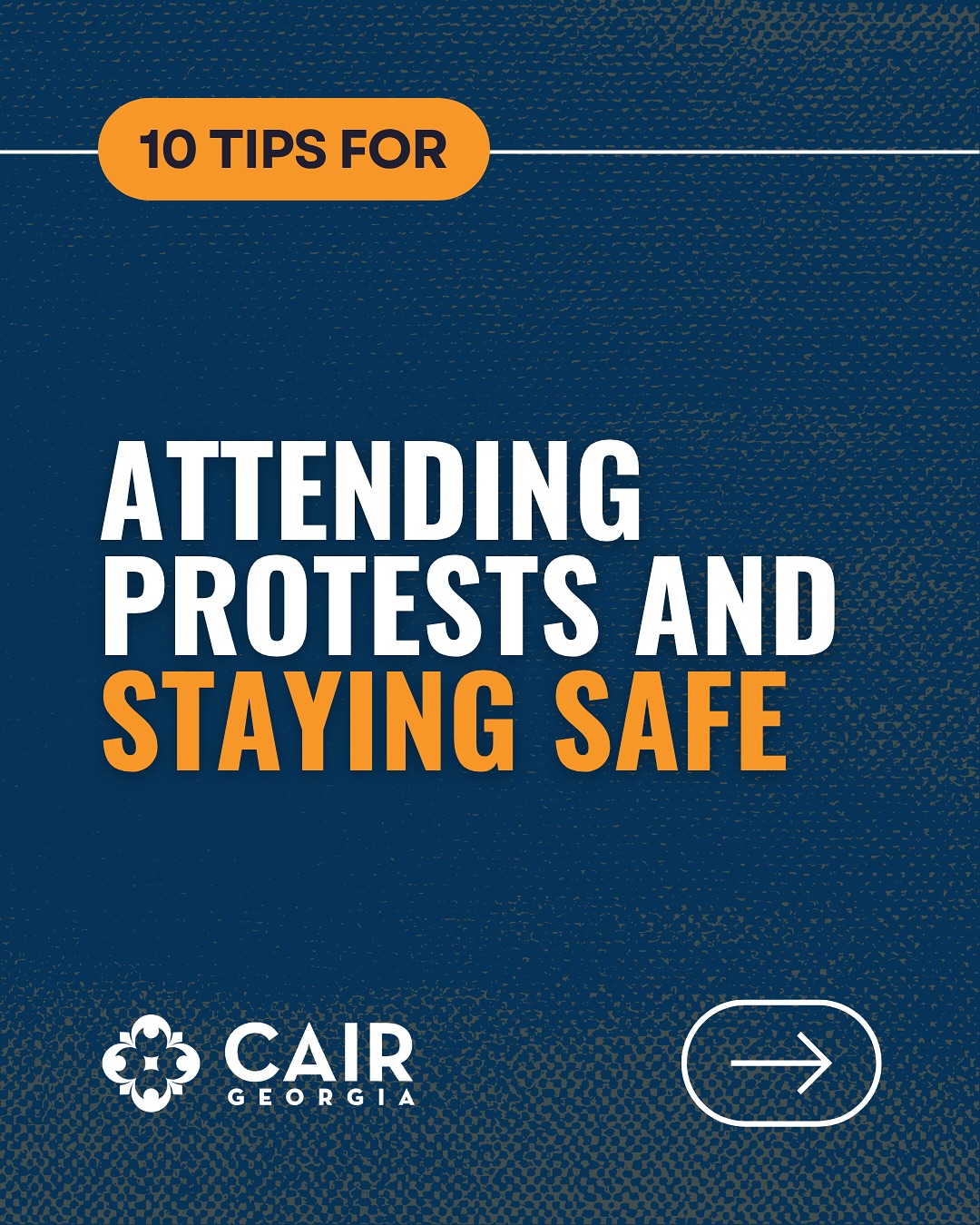 CAIR Georgia - 📢 Protesting is powerful - but your safety... | Facebook