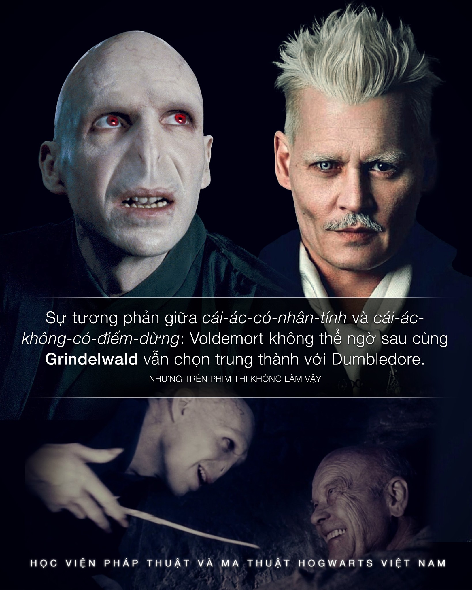 Học - Cảnh Voldemort tới Nurmengard gặp Grindelwald ở tập cuối là một ...