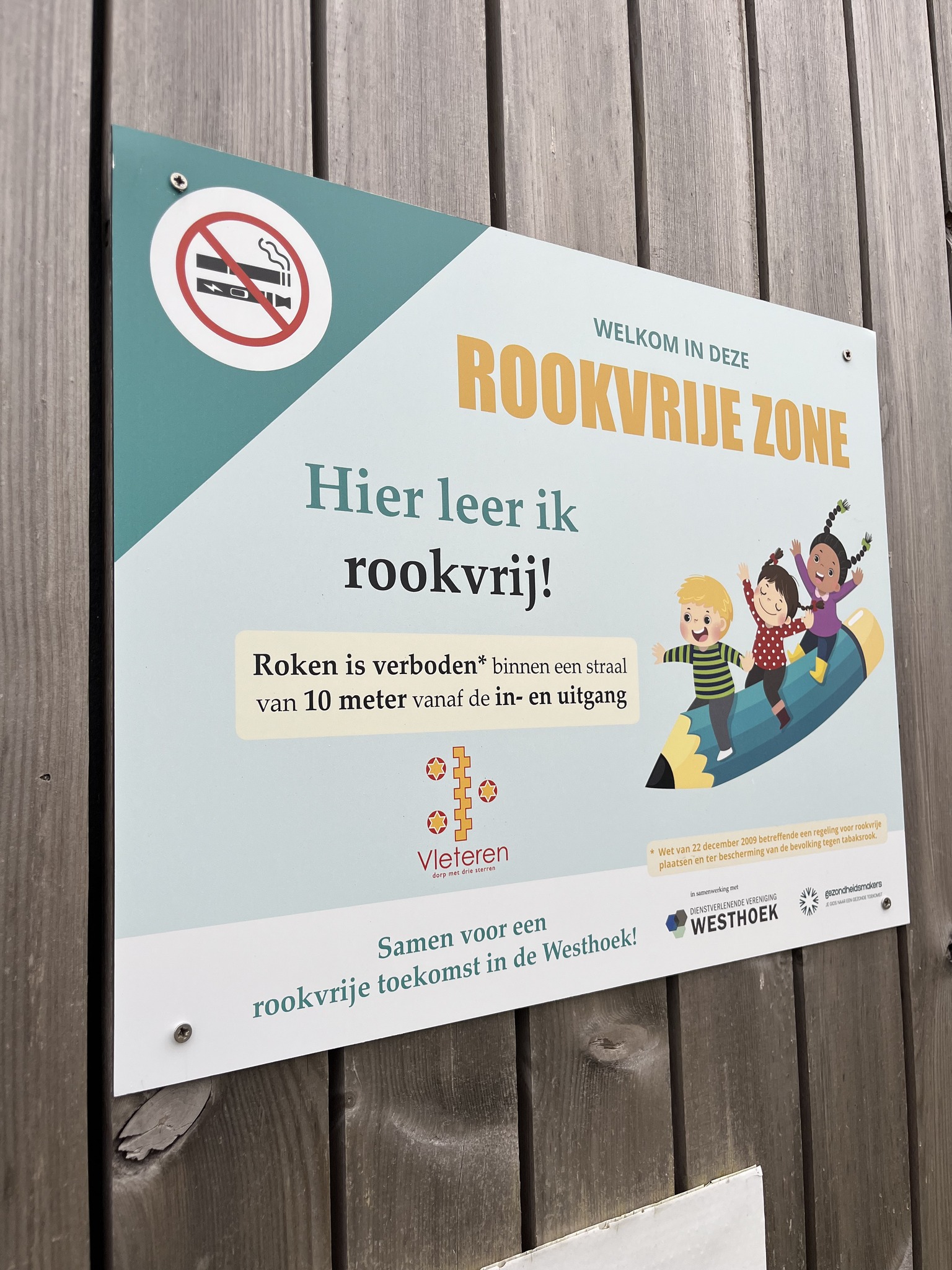 VBS Klavertje 3 Oostvleteren - Heb je ons nieuwe bord al opgemerkt ...