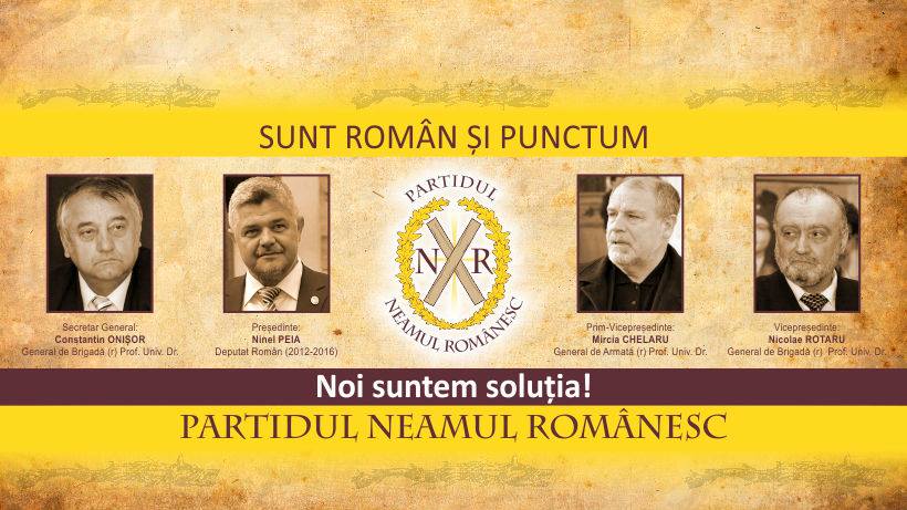 Partidul Neamul Romanesc - Neamul Românesc, ca şi sufletul fiecăruia ...