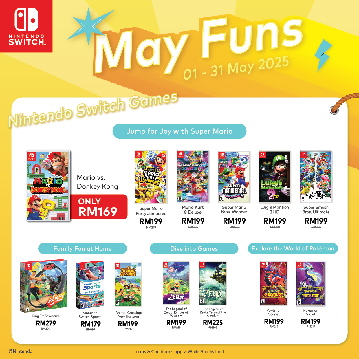 ⚡️ May Funs Are Here! ⚡️ Get ready for epic savings on
