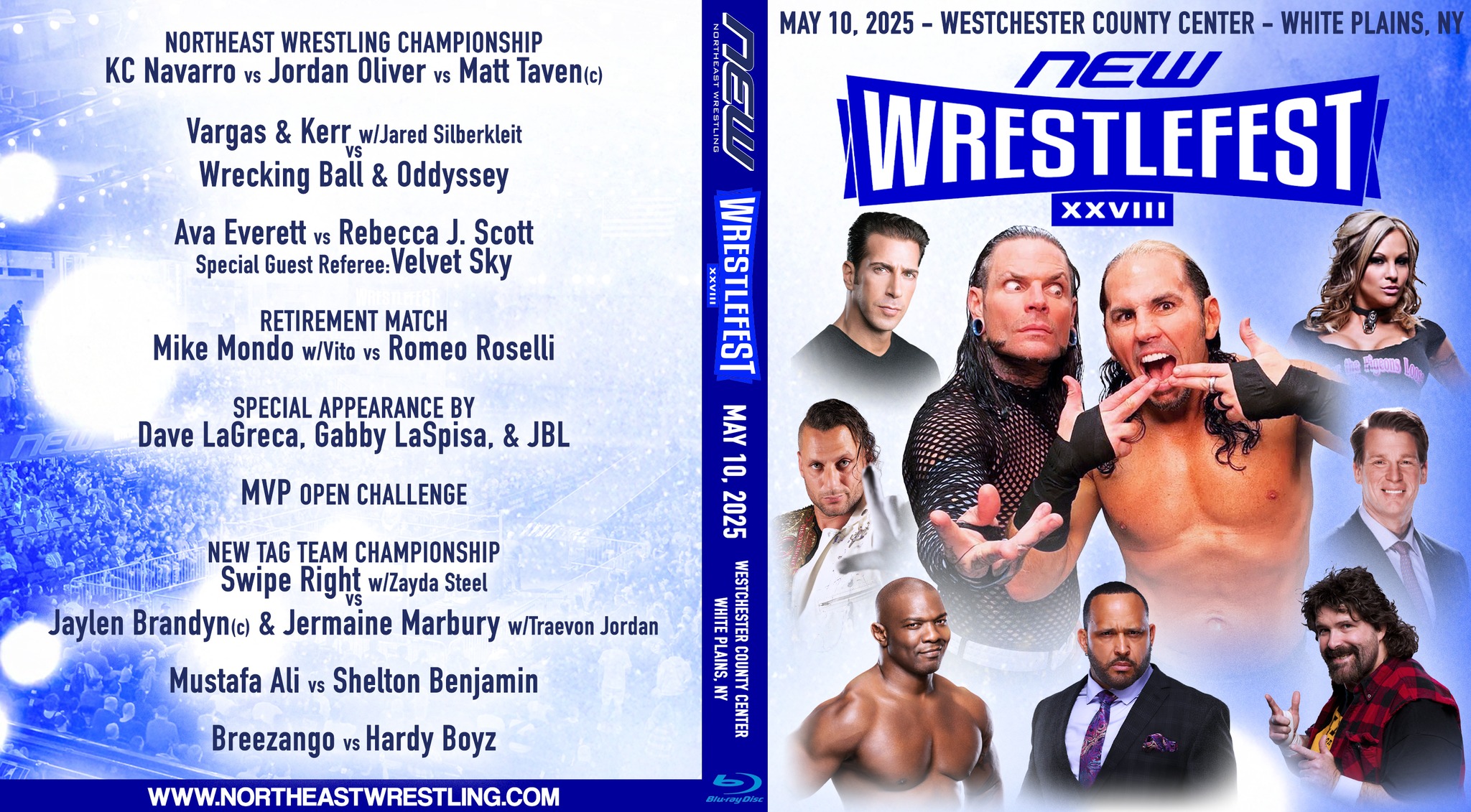 Northeast Wrestling Heat Wave DVD is on sale now at www