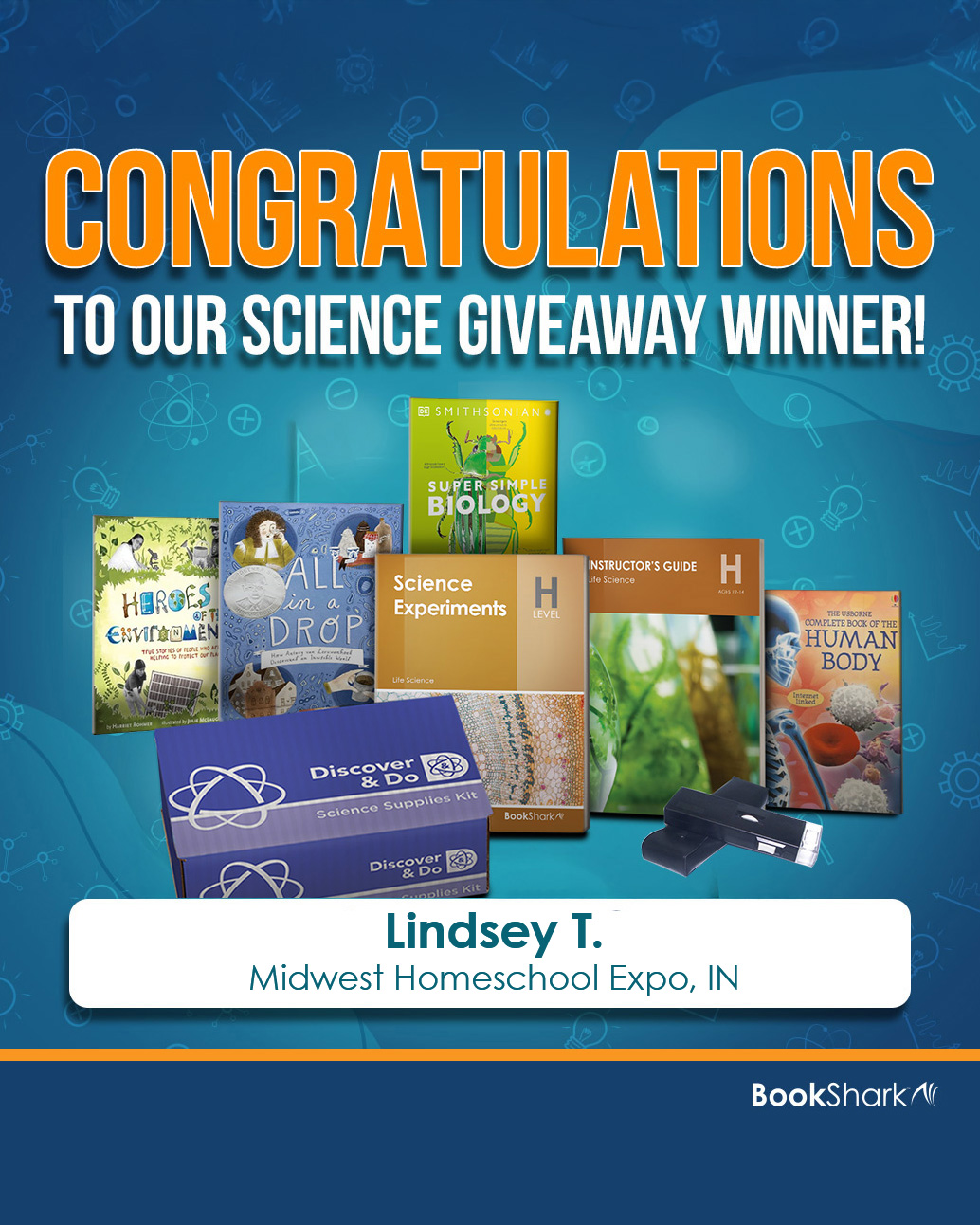 BookShark - 🎉 Congratulations to our Winner! 🏆 We're... | Facebook
