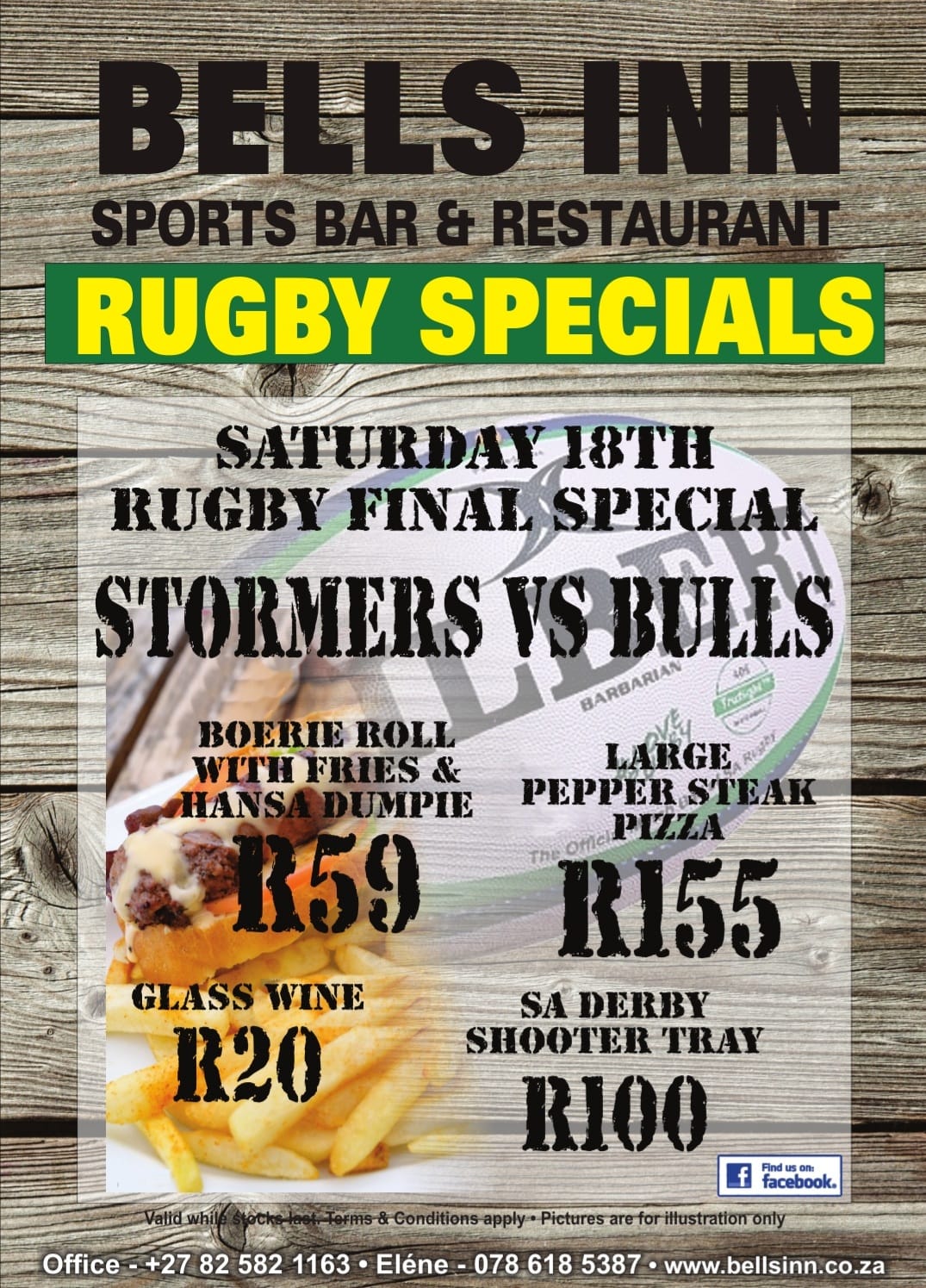 Bells Inn - The best Sport Venue in the South 🏆