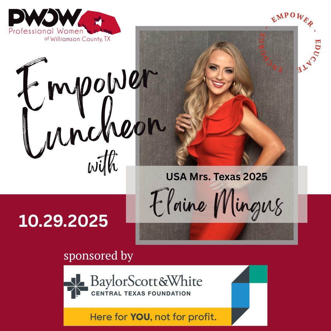 Professional - Join us for the October PWOW Empower Luncheon! We’re ...