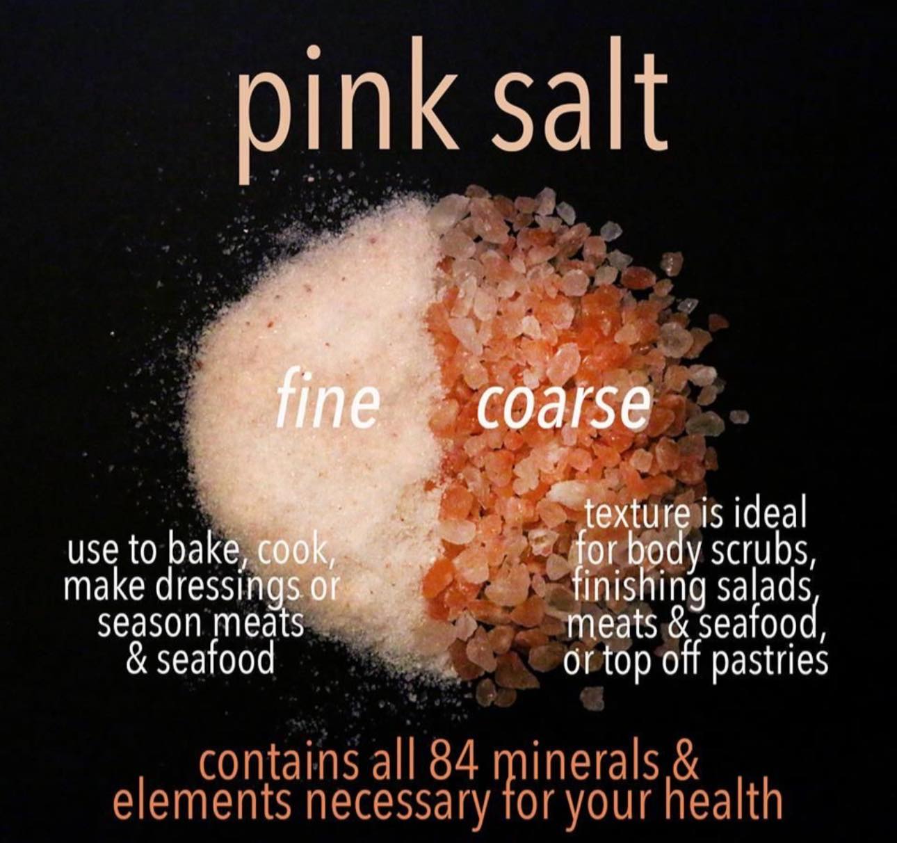Jazaa - Did you know that Jazaa’s Himalayan Pink Salt contains 84 ...