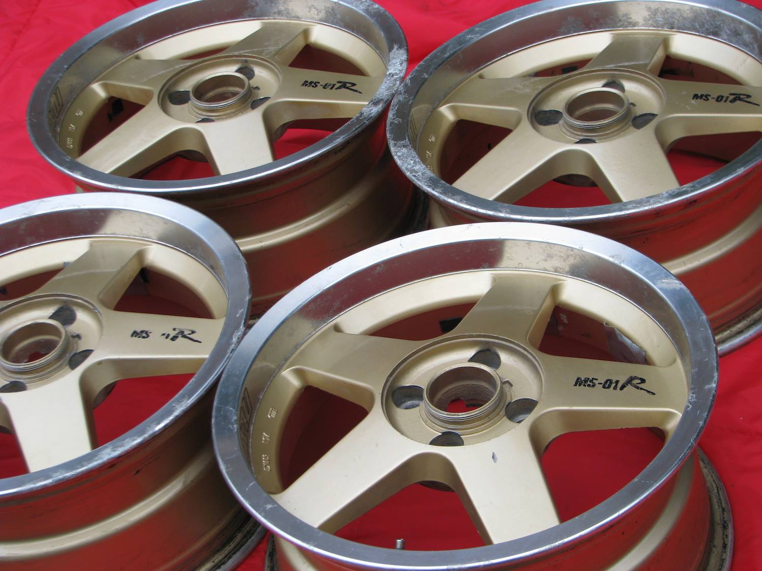 MAZDASPEED MS01-R 15インチ ホイール タイヤセット① MAZDASPEED MS01