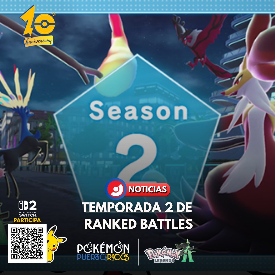 Pokémon - La Temporada 2 de Ranked Battles llega con una recompensa ...