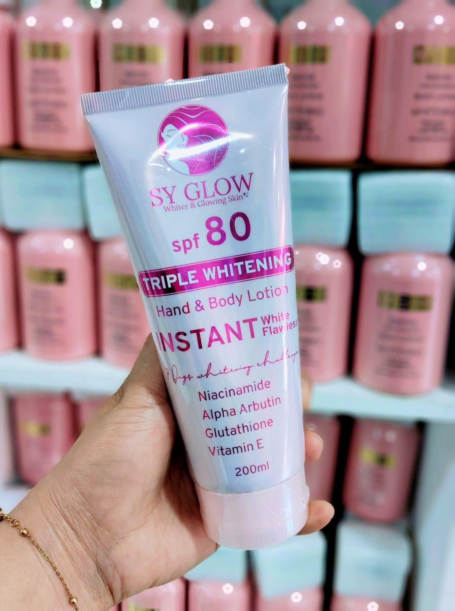 sy glow glutathione at ₹ 500/kg | Reduced Glutathione GSH in Daman Sy glow triple whitening spf