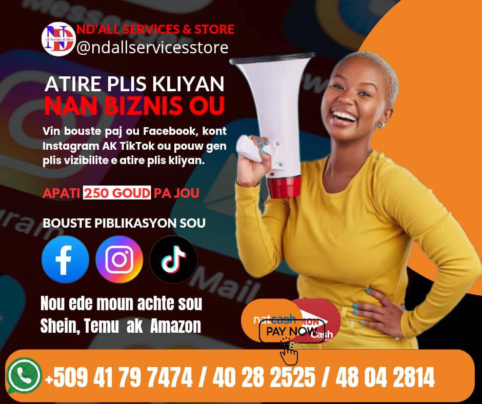 ND'All Services & Store | Port-au-Prince
