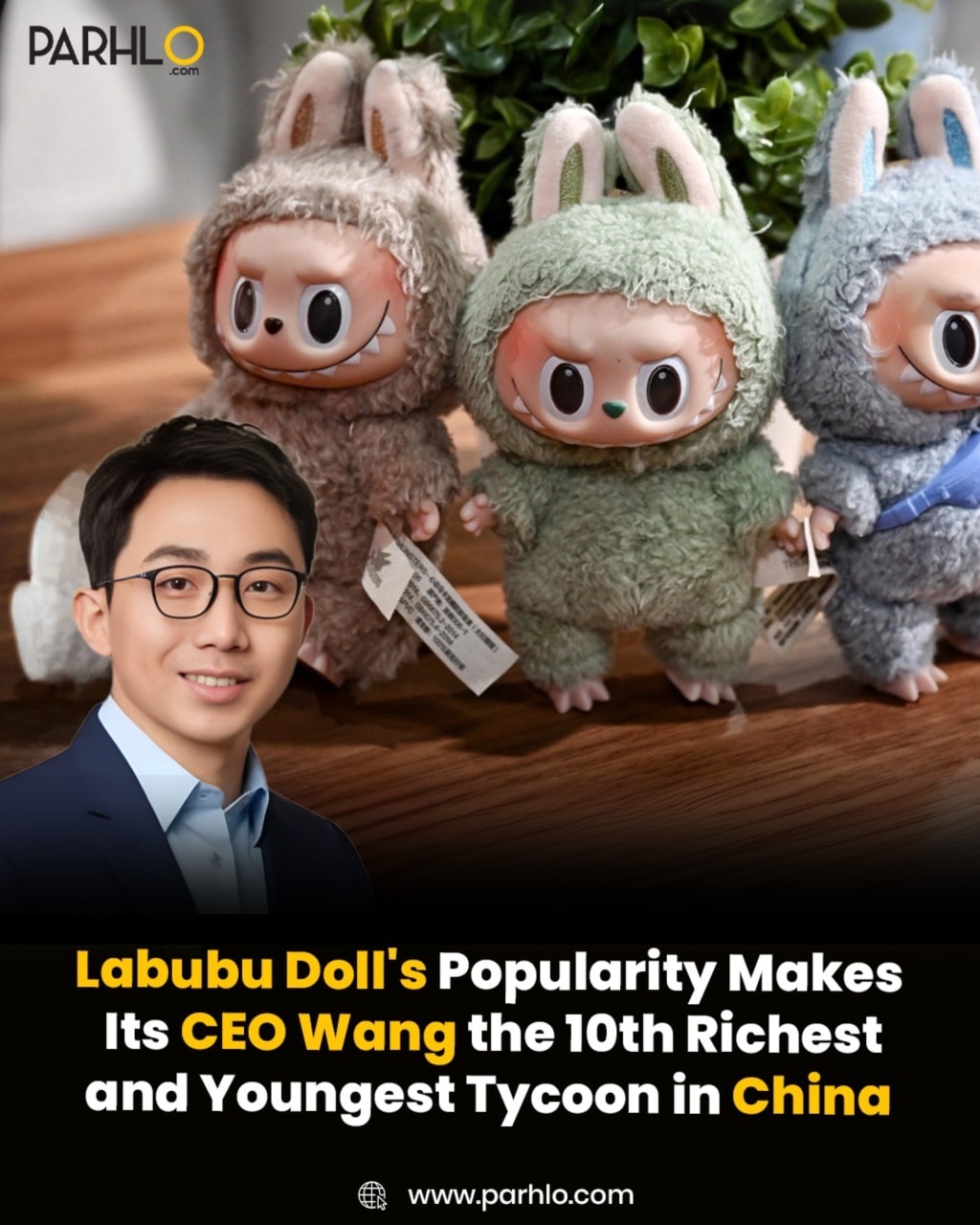 Parhlo - The viral rise of the Labubu doll has catapulted... | Facebook