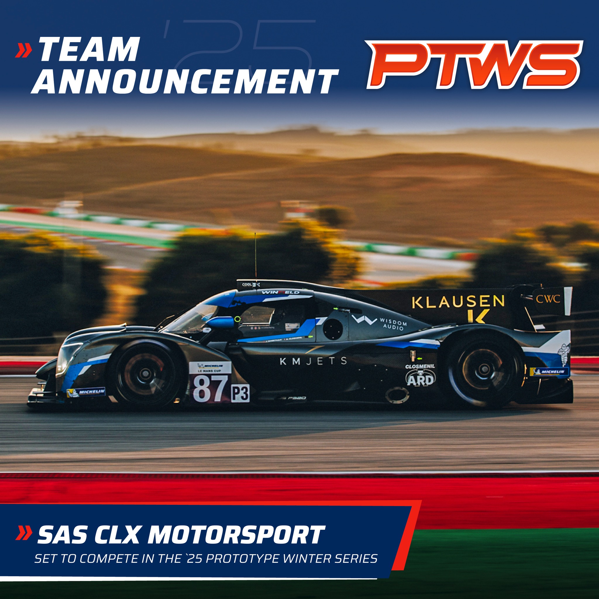GT Winter Series - 🚨 TEAM ANNOUNCEMENT! SAS CLX Motorsports set to ...