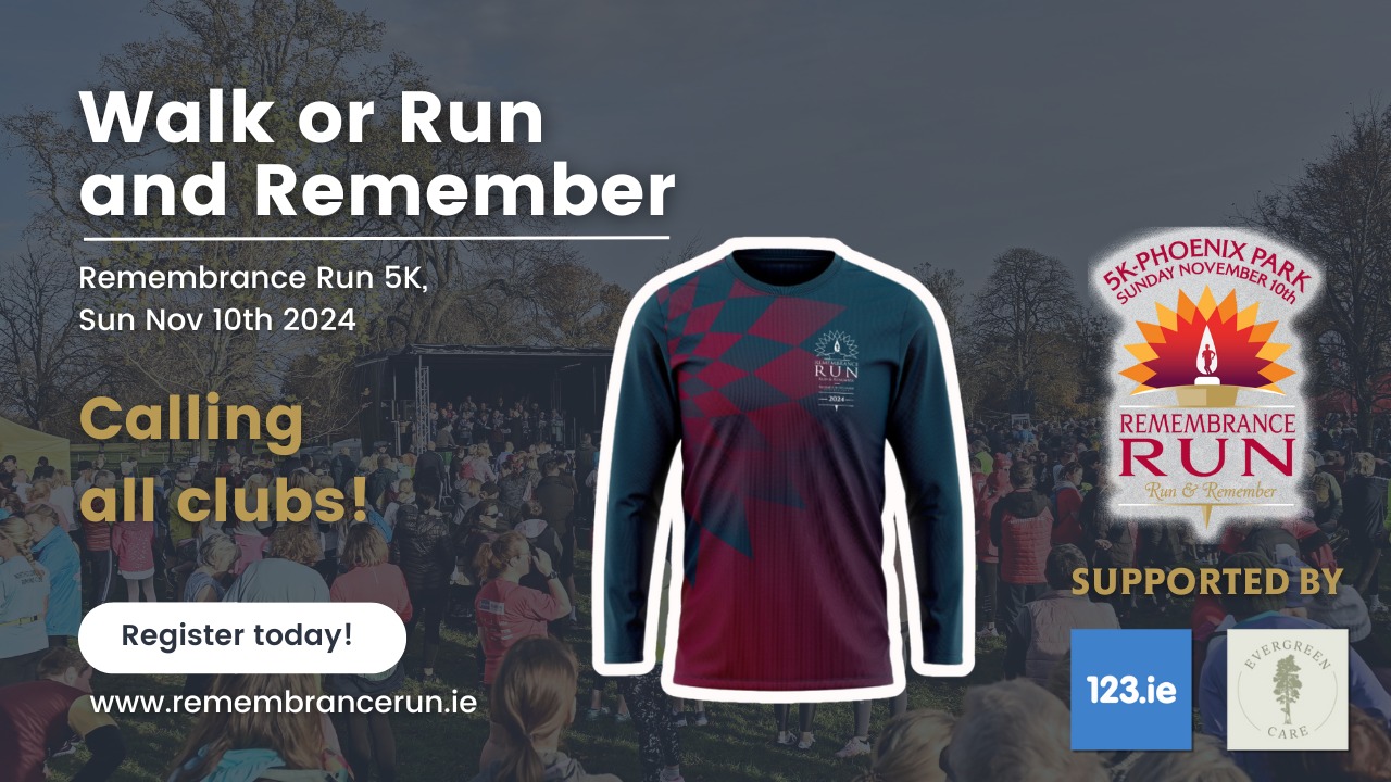 Irish - 📅The 2024 Remembrance Run 5k takes place on Sun Nov 10th at ...