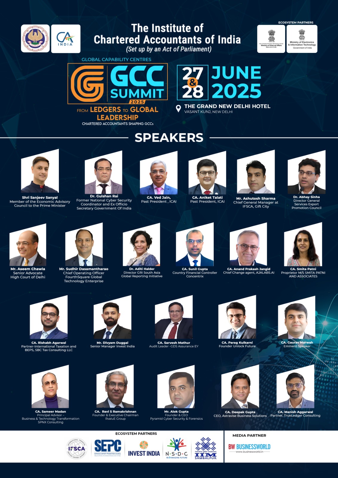 BW - The Institute of Chartered Accountants of India (ICAI) GCC Summit ...