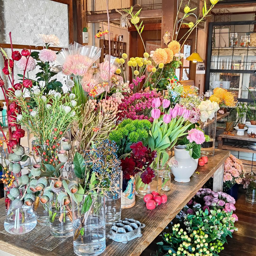 11月2日に港町に移転オープンしたお花屋さん「ことり」に行ってきまし