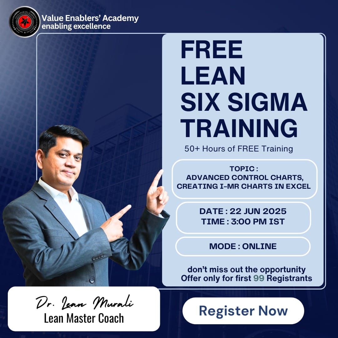 👉 *Free Lean Six Sigma Training*... - Industrial Knowledge | Facebook