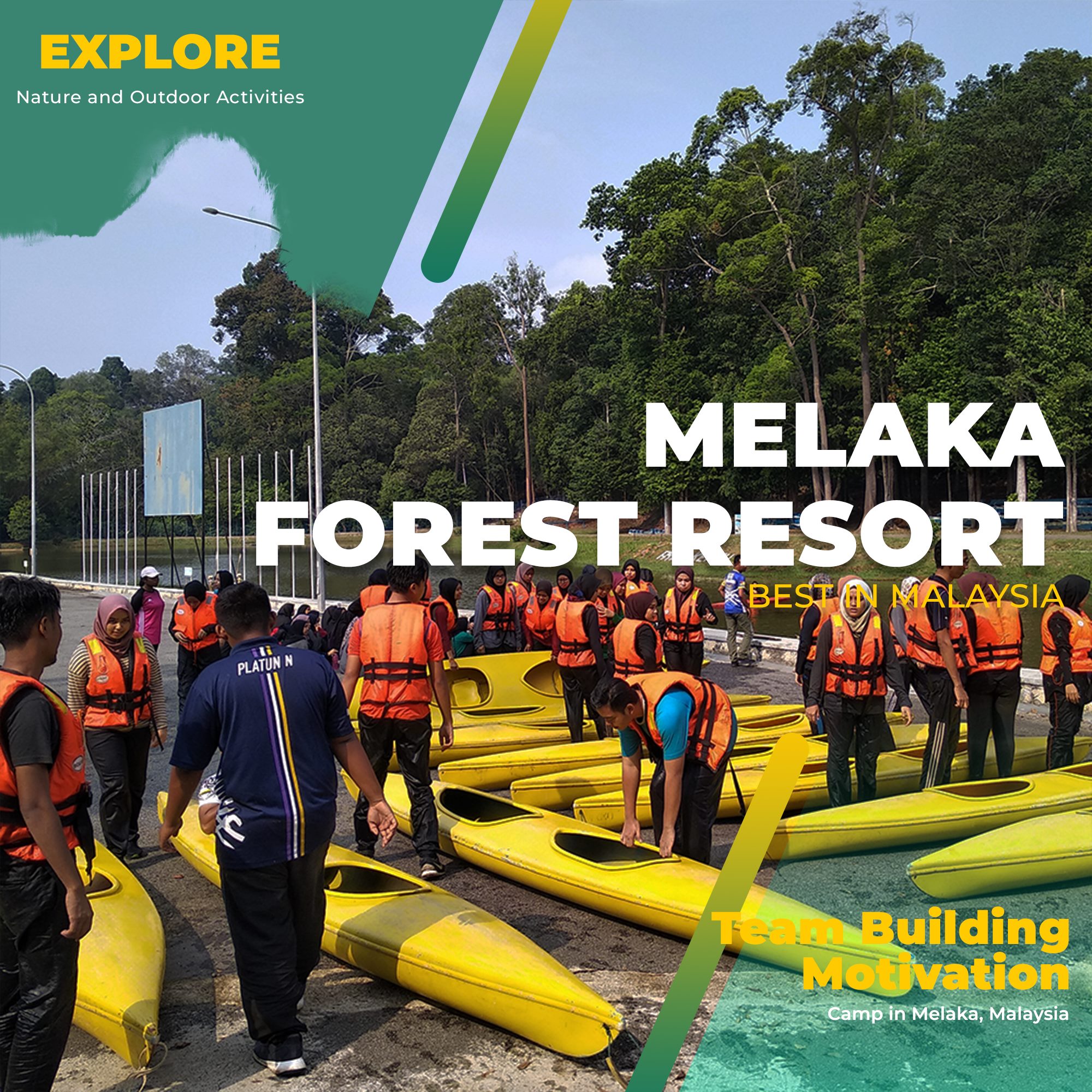 🙋Program Team Building terbaik yang... - Usima Forest Resort