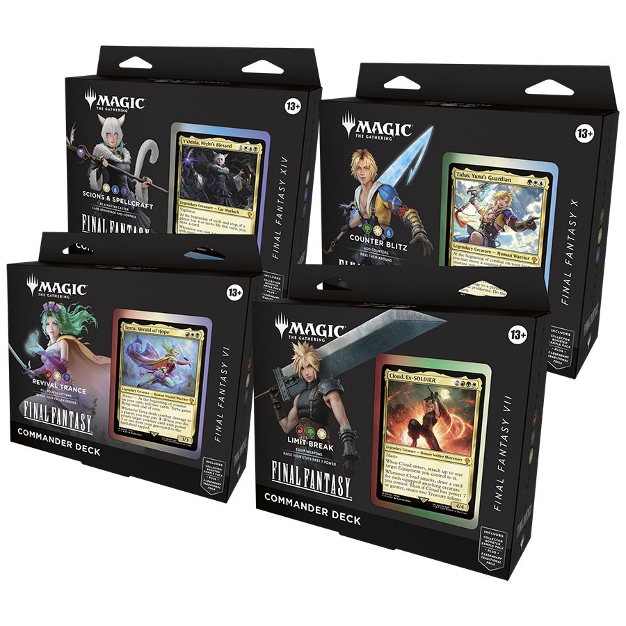 will mtg reprint final fantasy Magic: The Gathering Final Fantasy shared new card