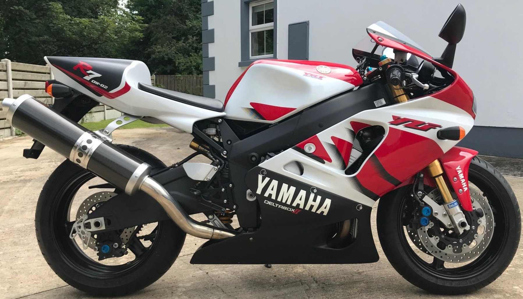 The late-1990s Yamaha YZF-R7 OW02 was... - Faster and Faster | Facebook