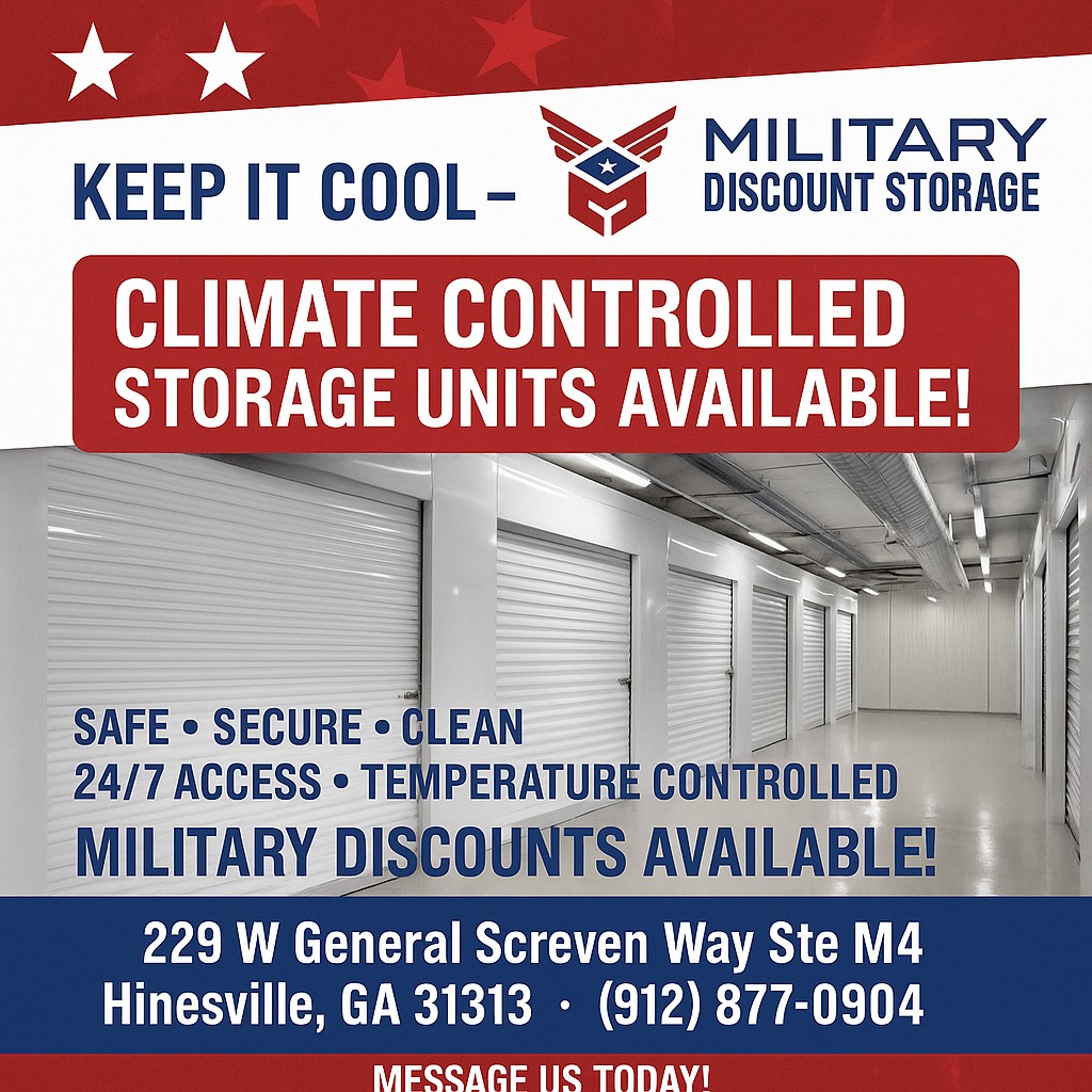 Military Discount Storage | Hinesville GA