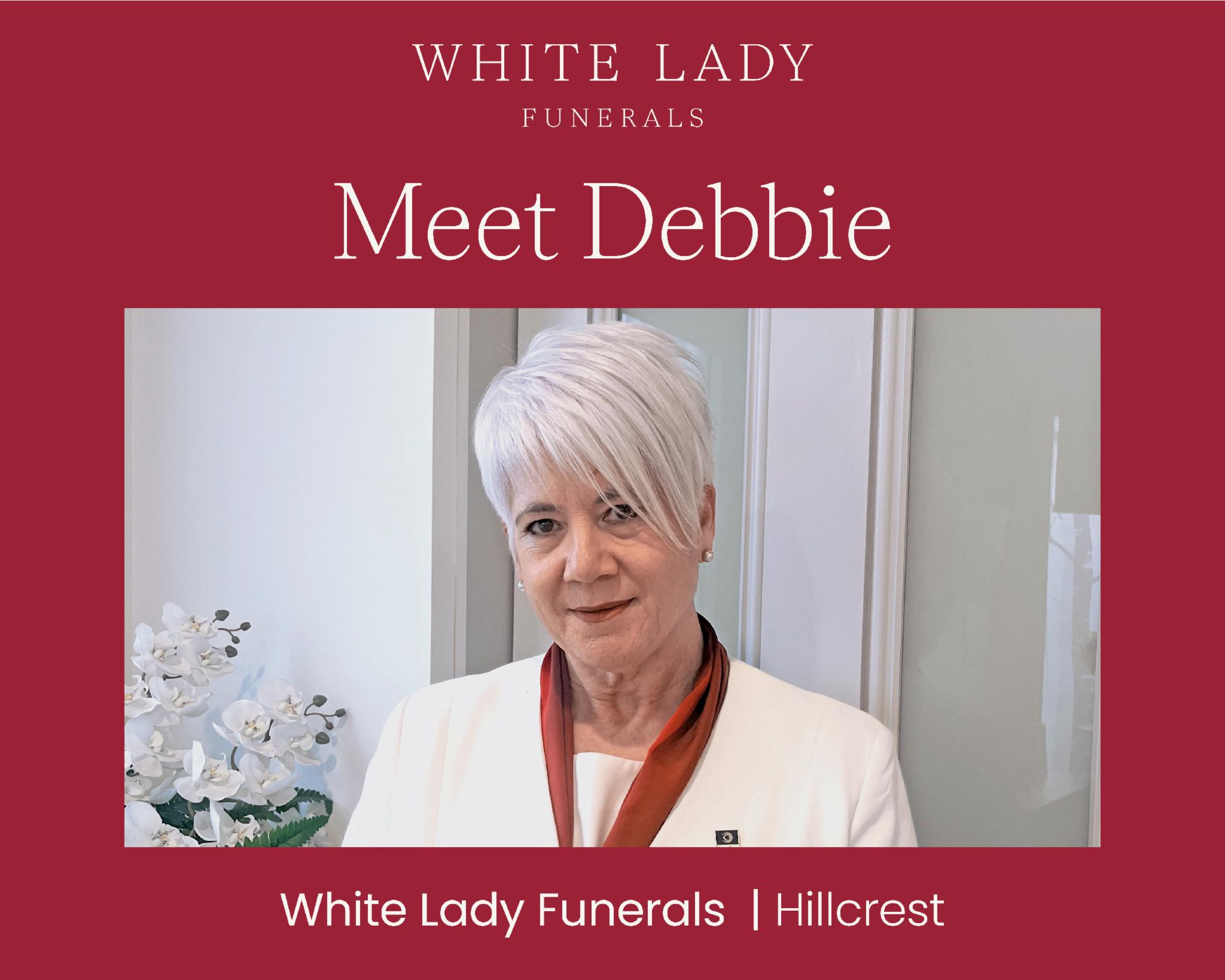 Meet Debbie from White Lady Funerals... - White Lady Funerals | Facebook