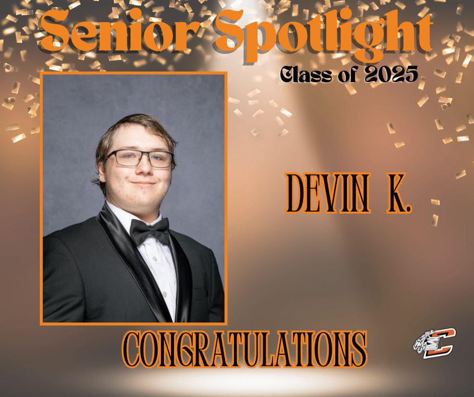 Chilhowie - Class of 2025 Senior Spotlight Congratulations, Devin ...