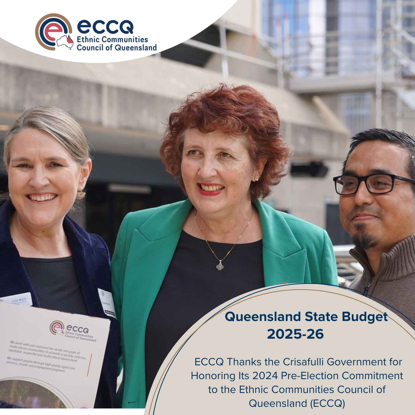 ECCQ - The 2025-26 Queensland Budget has been delivered. The Ethnic ...