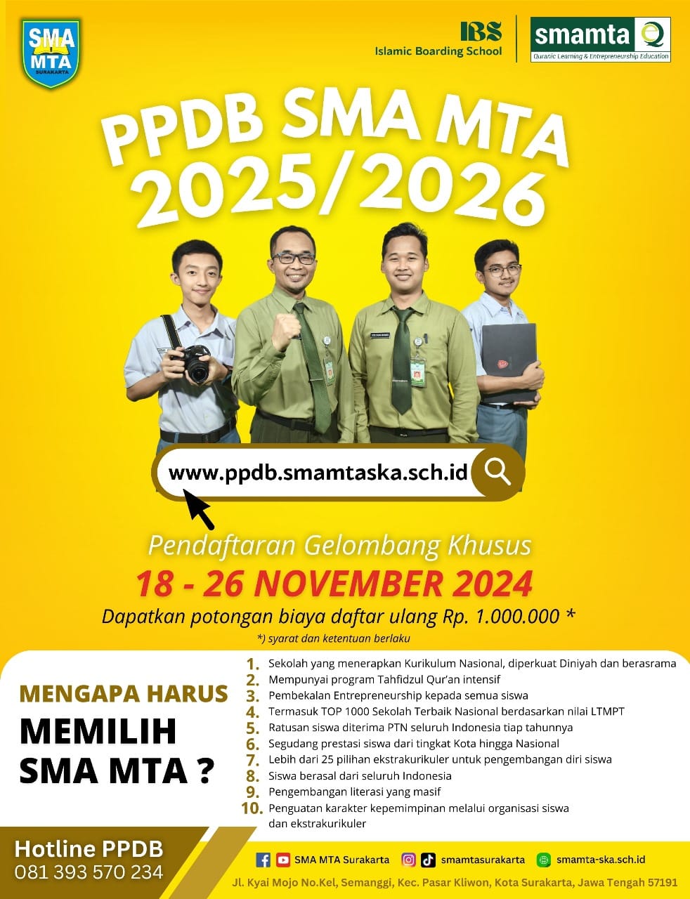 SMA MTA Surakarta | Surakarta