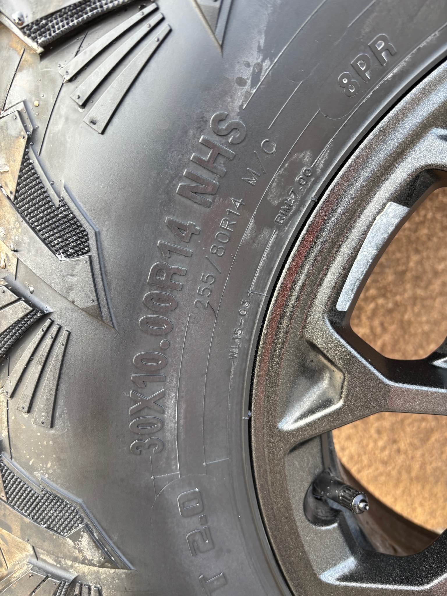 Polaris Razor- (4) Stock Tires with Rims - Car Wheels, Tires & Parts ...