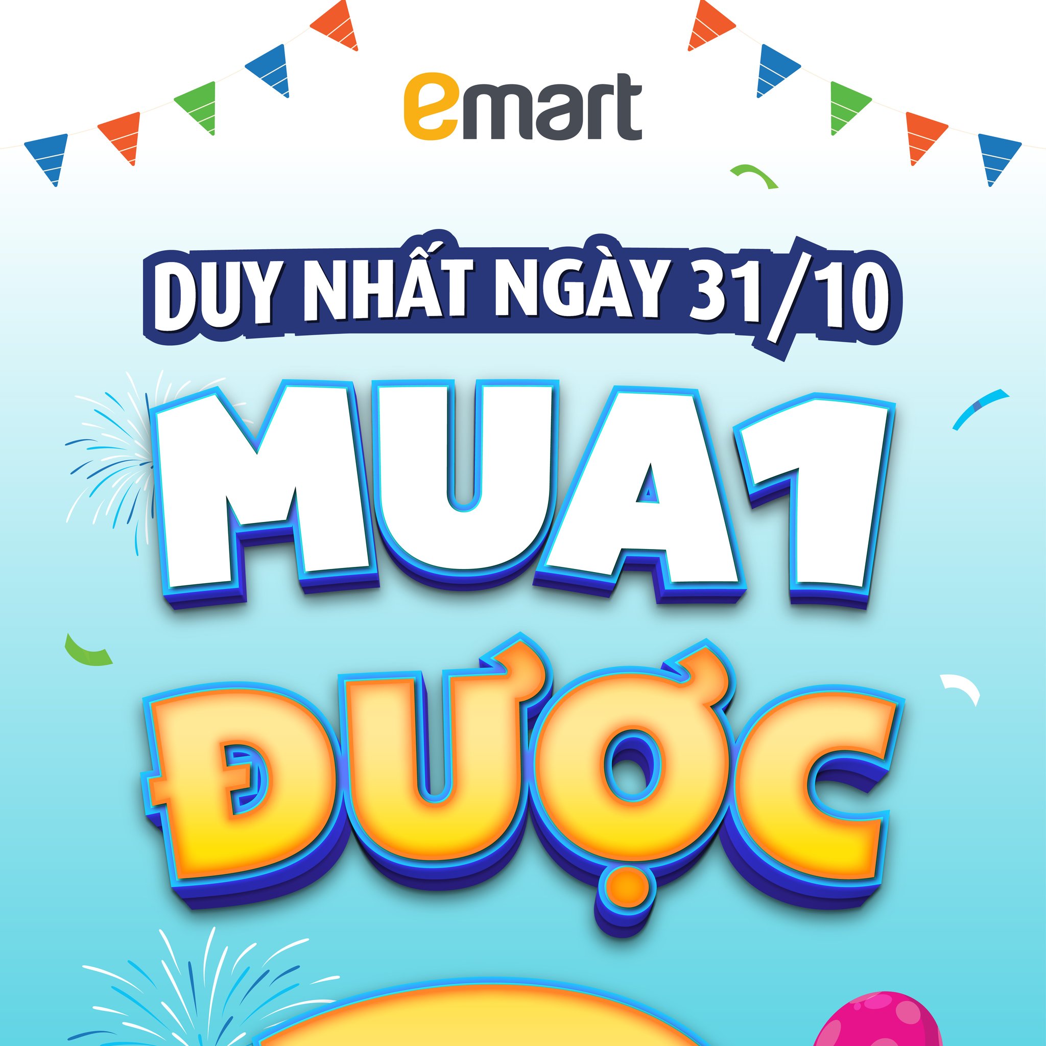 Emart Vietnam - 🔥 MUA 1 ĐƯỢC 2 🔥– ƯU ĐÃI GẤP ĐÔI, NIỀM VUI... | Facebook