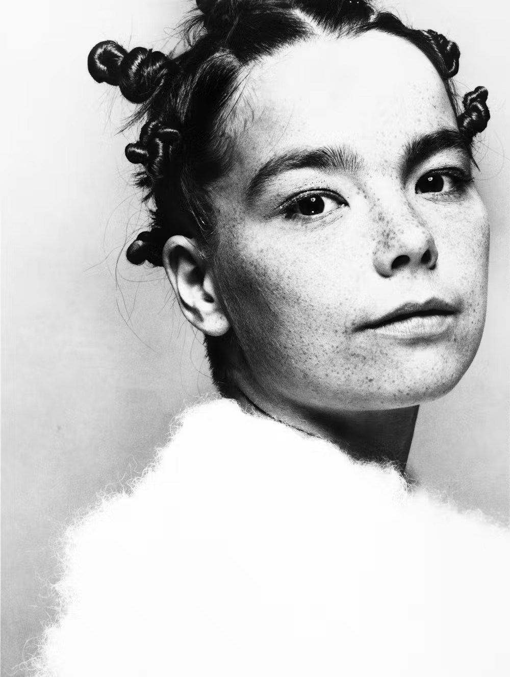 Björk by Andrea Giacobbe for The Face June 1995.