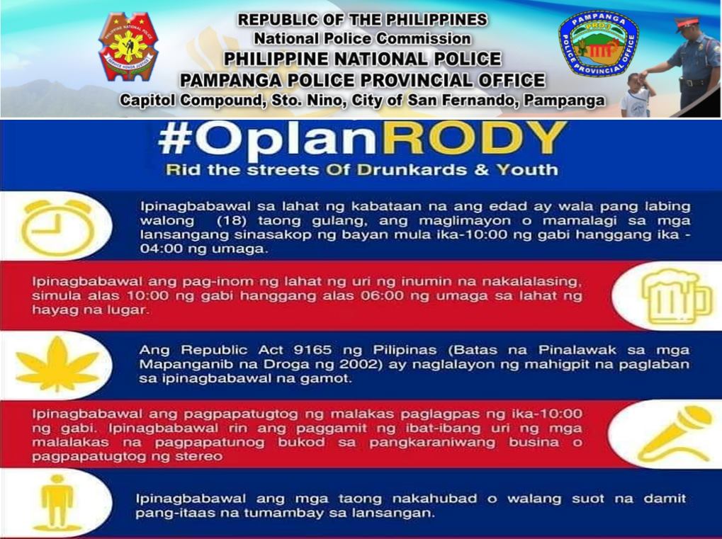 #Oplan RODY... - Pampanga Police Provincial Office | Facebook