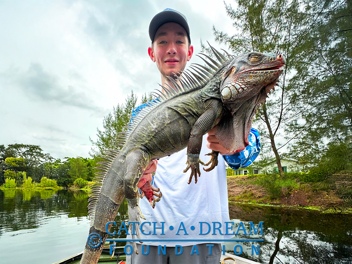 Catch-A-Dream - Kirk, age 16, can proudly say he killed his first green ...