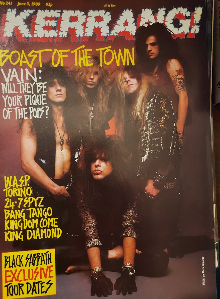June 15th 1989 - Vain released the album 