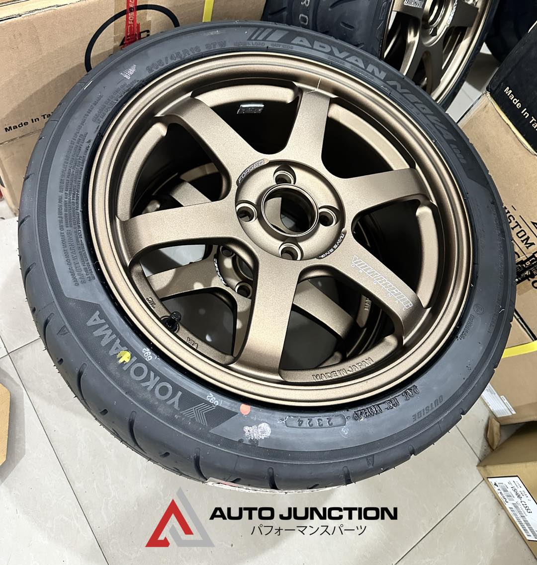 Auto - VOLK RACING TE37 SONIC WRAPPED WITH ADVAN NEOVA AD09 BOUND TO ...
